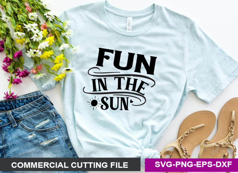 Summer SVG T shirt Design Bundle