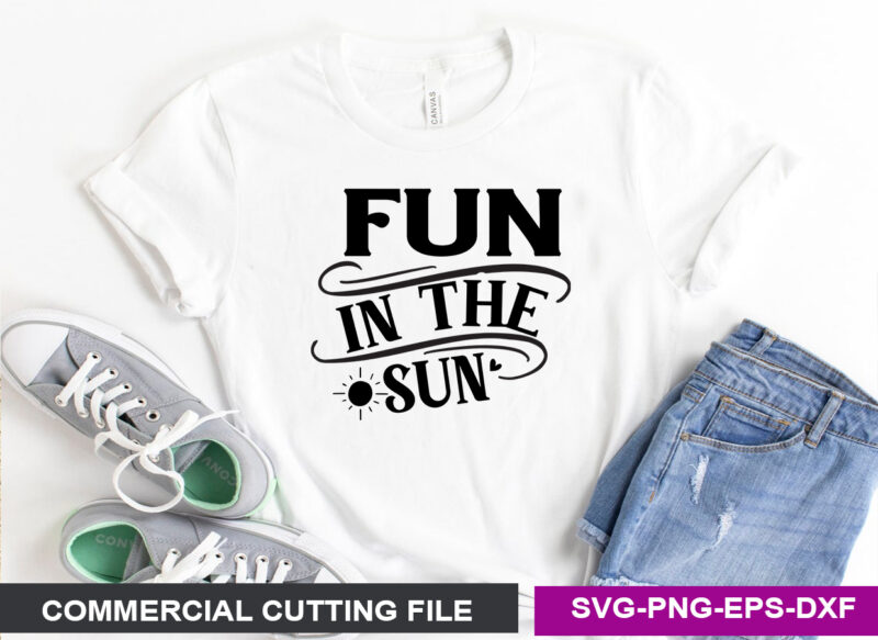 Summer SVG T shirt Design Bundle