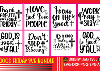 Good Friday svg vector for t-shirt bundle