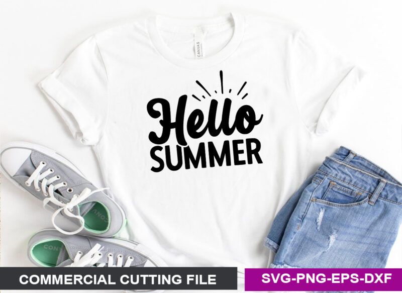 Summer SVG T shirt Design Bundle