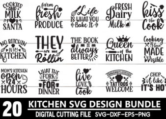 Kitchen Svg Bundle