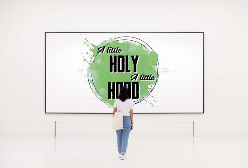 A Little Holy A Little Hood Tshirt Design