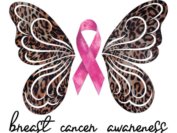 Butterfly cure awareness tshirt design