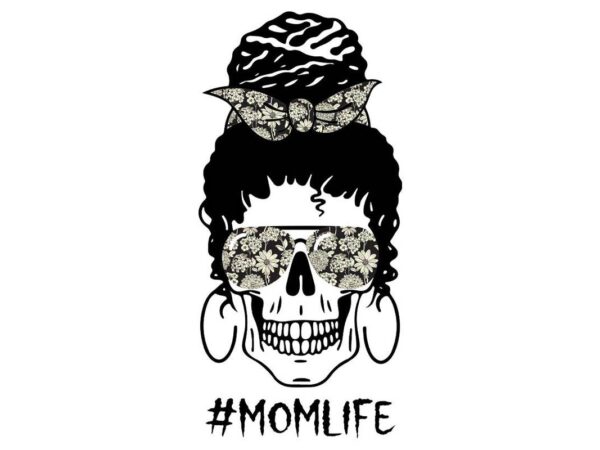 Momster momlife tshirt design