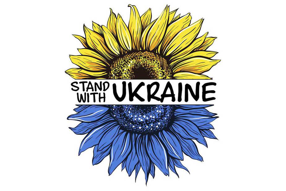 Sunflower Stand With Ukraine Tshirt Design - Buy t-shirt designs