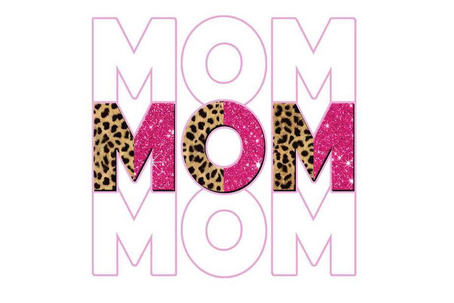 Leopard Pink Mom Tshirt Design - Buy t-shirt designs