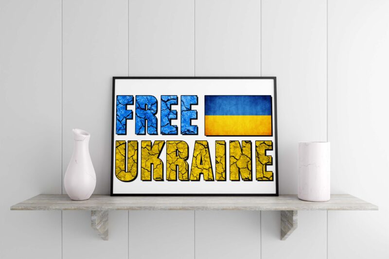 Free Ukraine Tshirt Design