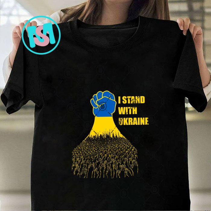 Ukraine bundle, SVG, PNG designs. We stand with Ukraine, Choose peace, Made in Ukraine, Unlimited commercial use