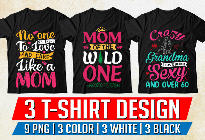 Mom Mother Mama T-Shirt Design