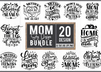 Mom SVG Design Bundle