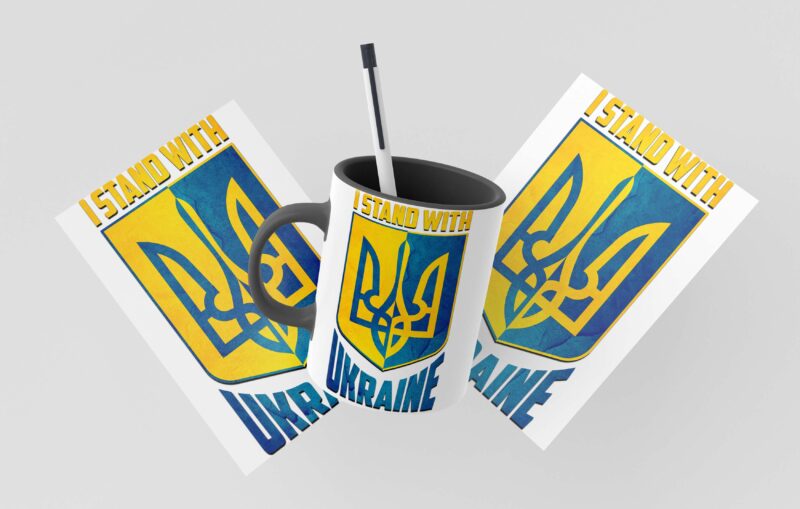 I Stand With Ukraine Tshirt Design