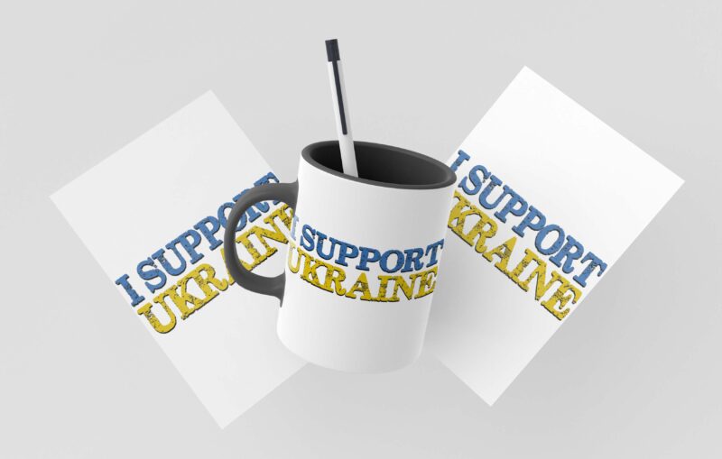 I Support Ukraine Tshirt Design