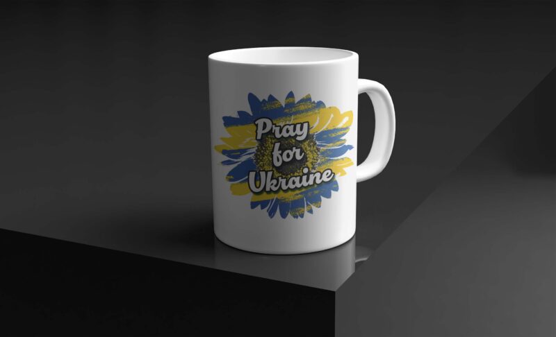 Pray For Ukraine Tshirt Design