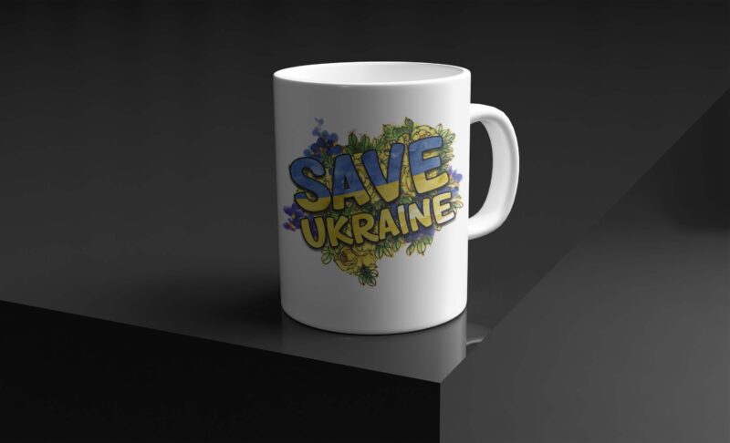 Save Ukraine Tshirt Design