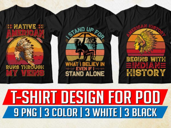 Native American T-Shirt Design - Buy t-shirt designs