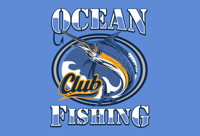 OCEAN FISING CLUB - Buy t-shirt designs