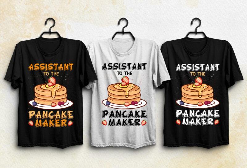 Pancake Maker T-Shirt Design