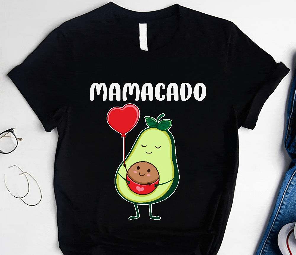 RD Mamacado Avocado Pregnant Mom Pregnancy Avo T-Shirt - Buy t-shirt ...