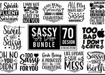 Sassy SVG Design Bundle