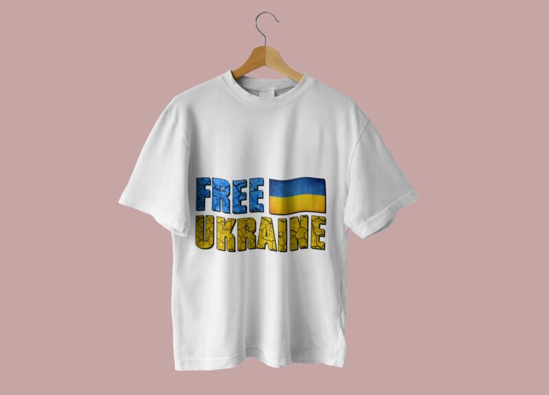 Free Ukraine Tshirt Design