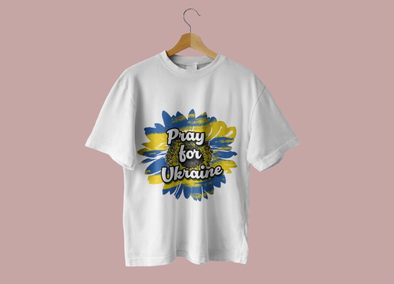 Pray For Ukraine Tshirt Design