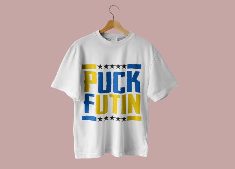 Puck Futin Ukraine Tshirt Design