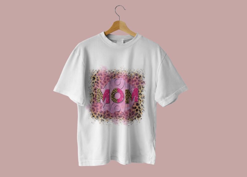 Leopard Mom Tshirt Design