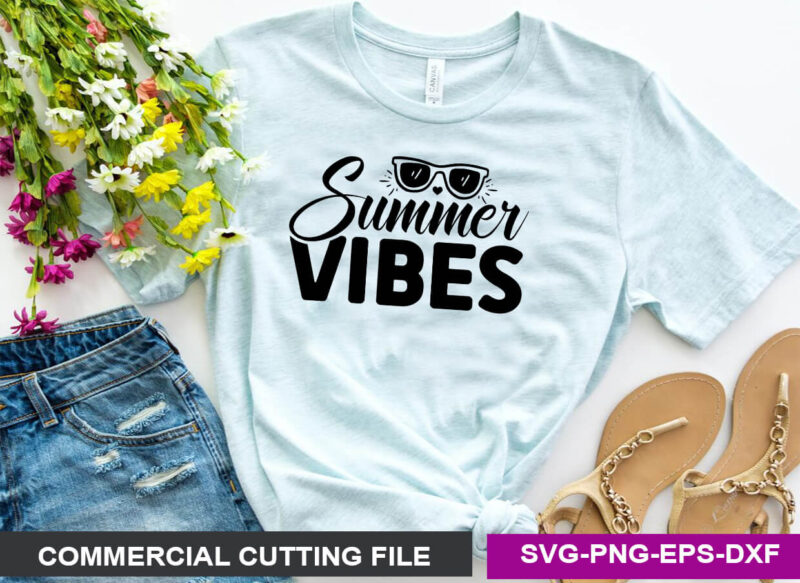 Summer SVG T shirt Design Bundle