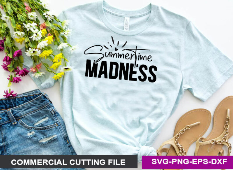 Summer SVG T shirt Design Bundle