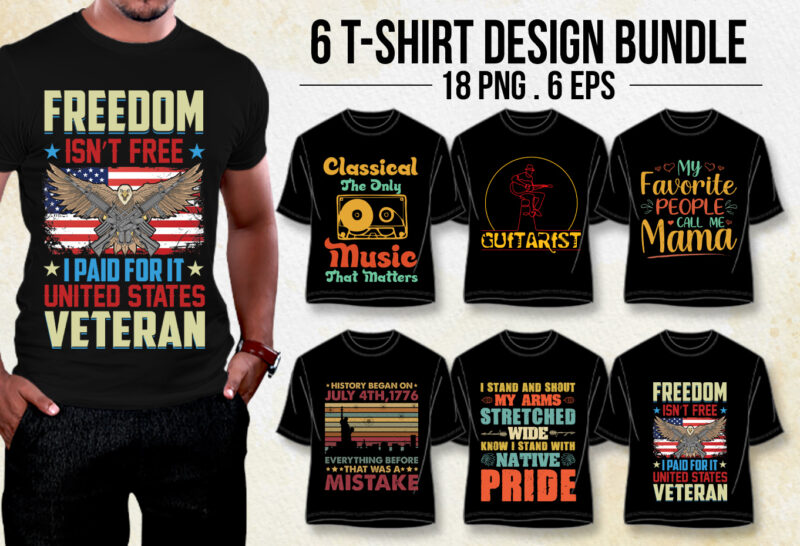 T-Shirt Design Bundle