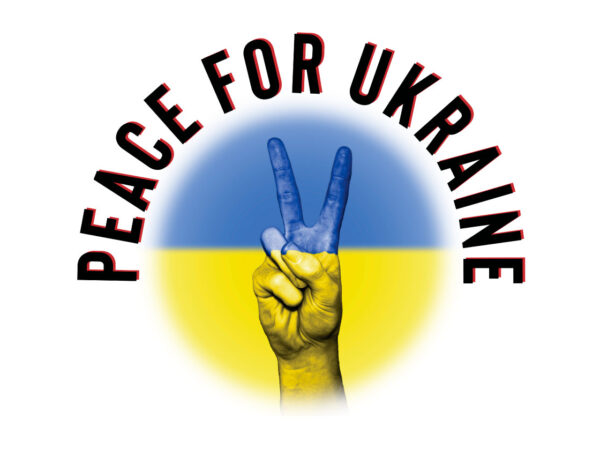 Peace for ukraine tshirt design