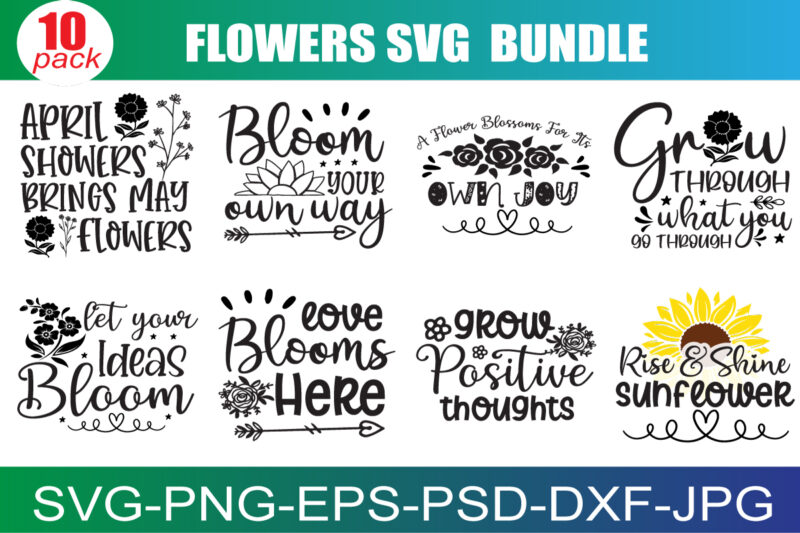 Flower SVG Bundle , Spring Bundle SVG File, Shed SVG File, Garden, Cricut, Silhouette, Cut Files, Digital, Instant Download