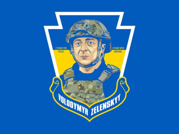 Volodymyr zelenskyy t shirt vector art