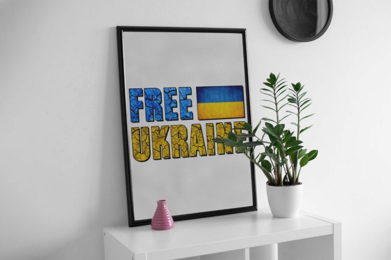 Free Ukraine Tshirt Design