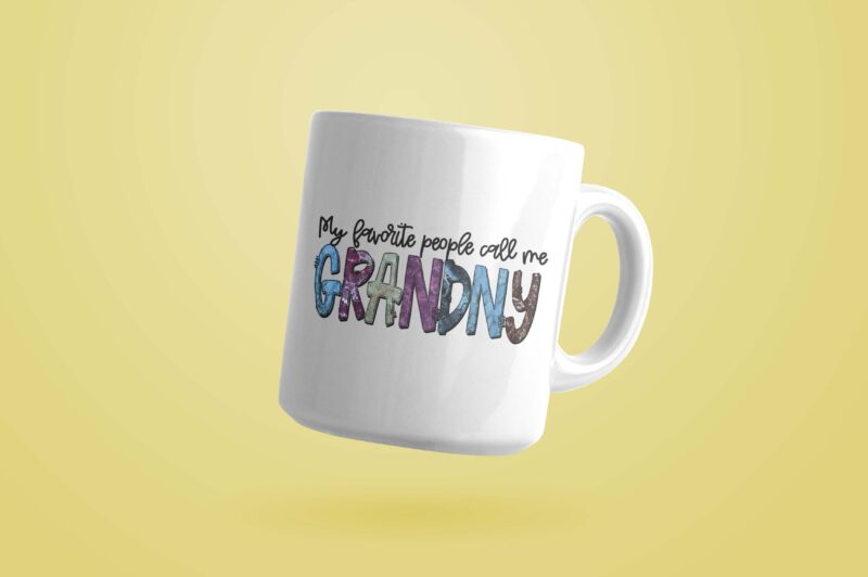 My Favorite People Call Me Grandny Tshirt Design