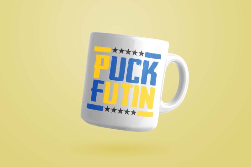 Puck Futin Ukraine Tshirt Design