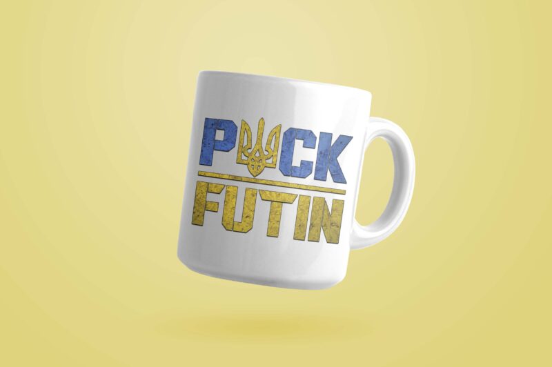 Puck Futin Ukraine Tshirt Design