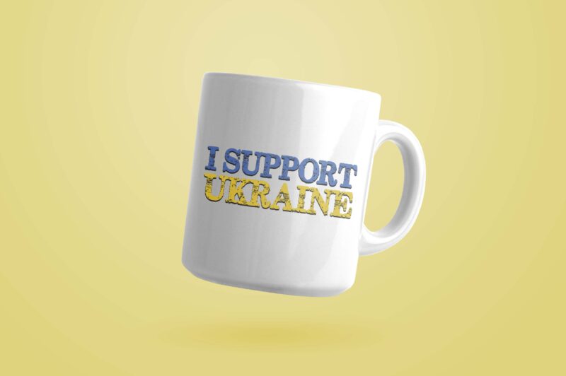 I Support Ukraine Tshirt Design