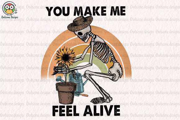 You make me feel alive t-shirt design