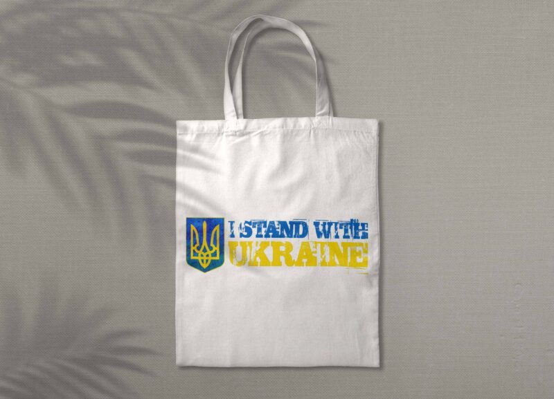 Sayings I Stand With Ukraine Tshirt Design