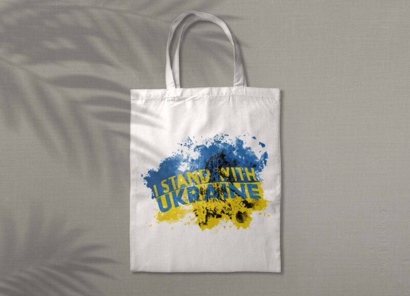 I Stand With Ukraine Tshirt Design