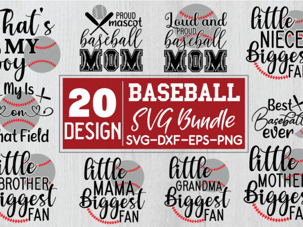 Baseball svg bundle t shirt template