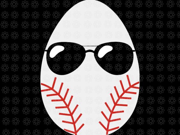 Baseball easter egg svg, easter egg svg, easter day svg t shirt template