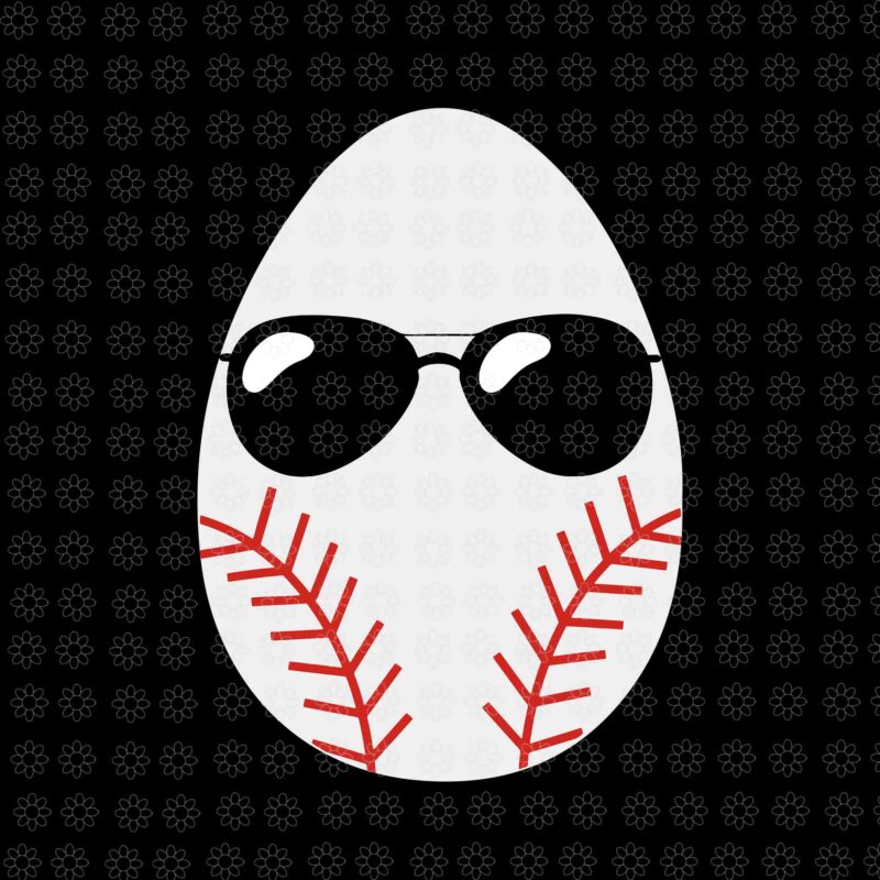 Baseball Easter Egg Svg, Easter Egg Svg, Easter Day Svg