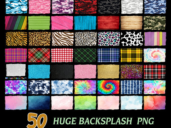 50 huge background splash png sublimation design bundle clipart frame, digital download, leopard ,animal print cheetah,