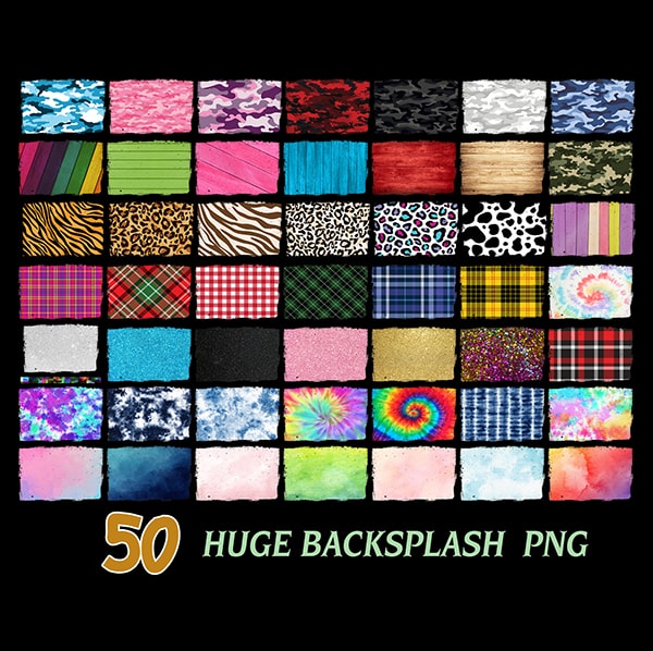 50 Huge Background Splash PNG sublimation design Bundle Clipart Frame, Digital Download, Leopard ,Animal Print Cheetah,