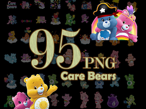 Care Bears Svg, Png, Pdf, Eps, Instant Download , print