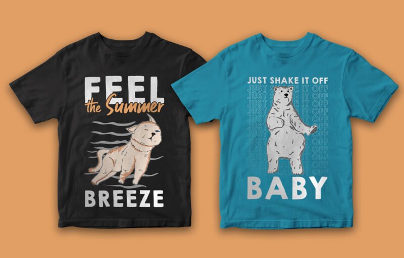 BUNDLE OF 25, Funny Pet Designs, Cat, Dog, Vector t-shirt designs, Dog T-Shirt, Cat T-Shirt design, funny quotes