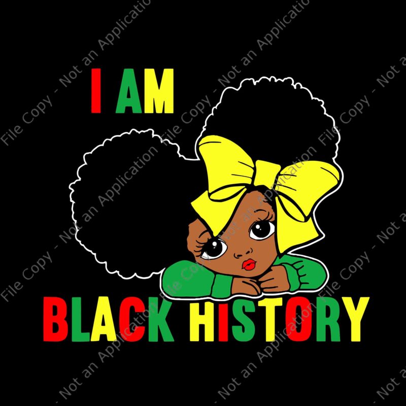 I Am The Strong African Queen Svg, Black History Month Svg, Black History Svg