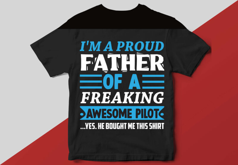 Father’s Day T shirt Design Template